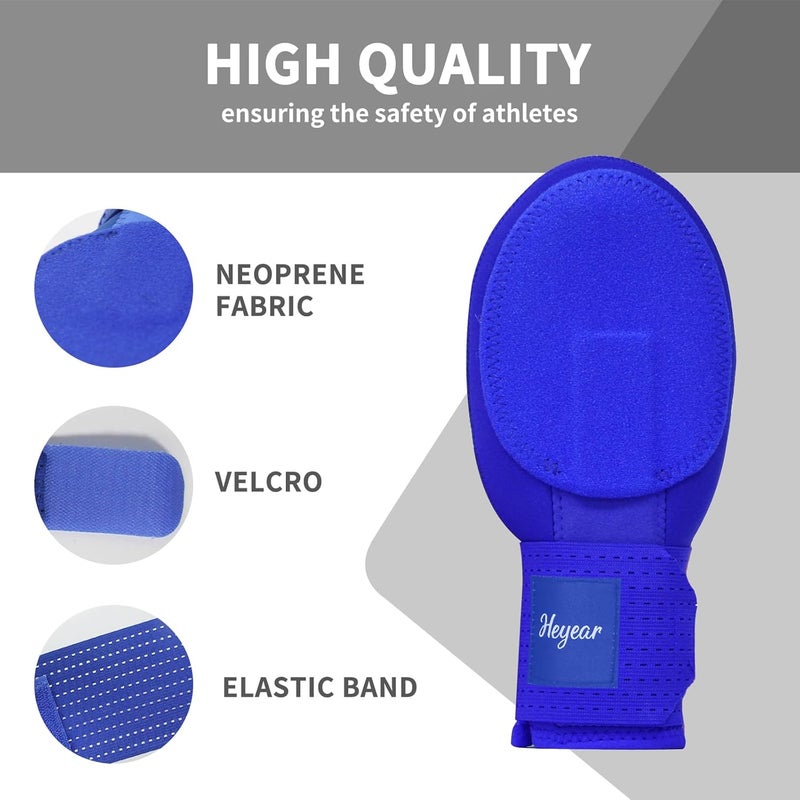 Heyear Baseball Sliding mitt, Sliding Mitt for Youth, Baseball Softball Glove for Hand Protection, Breathable and Durable, Adjustable Elastic Wrist Strap, Ambidextrous Design - Image 2